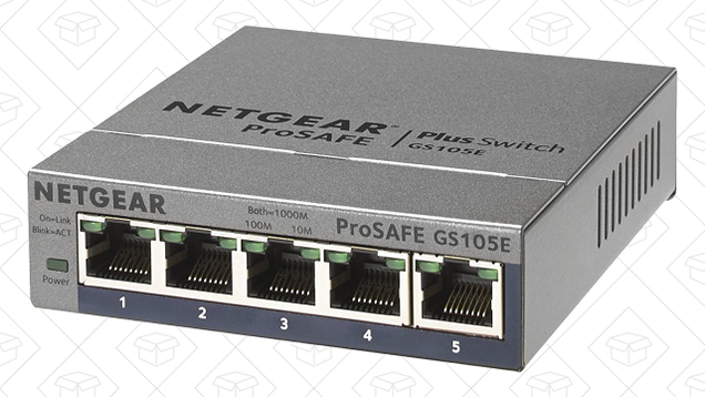 NETGEAR 5-Port Gigabit Smart Switch | $33 | Amazon